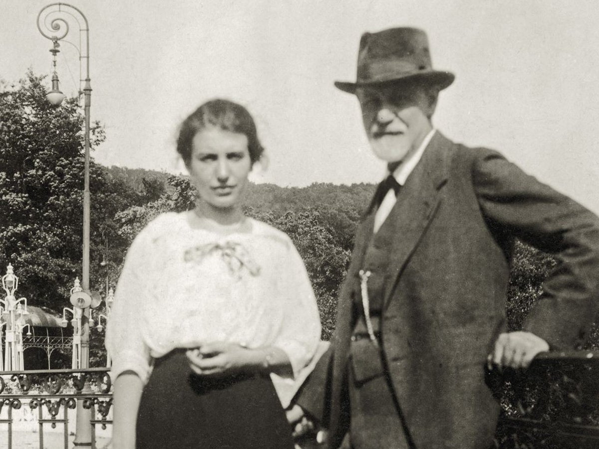 Anna Freud and Sigmund Freud
